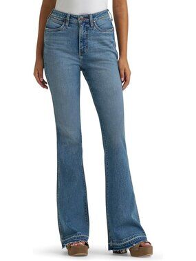 High Rise Flare Jeans for Women in Lana Color - Retro Style, Trendy Fit